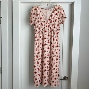 Madewell Floral Midi Dress